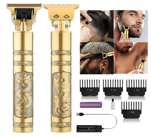 Vintage T9 Golden Trimmer For Men - image 1