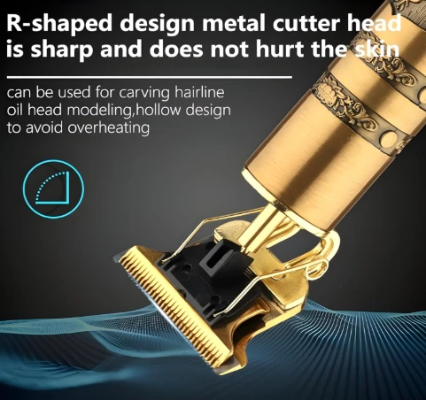 Vintage T9 Golden Trimmer For Men - image 3