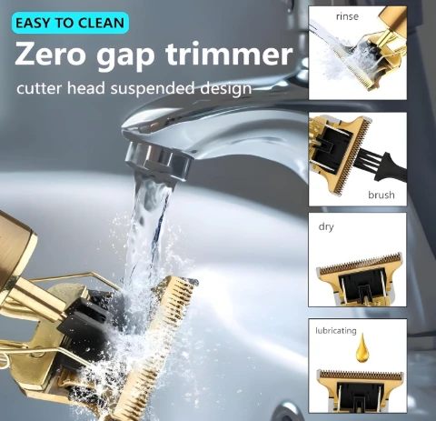 Vintage T9 Golden Trimmer For Men - image 6