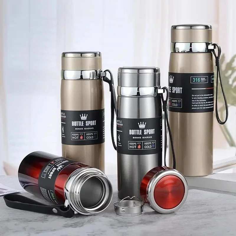 Generic 1000ML Thermal Bottle Keep Cold and Hot - image 2