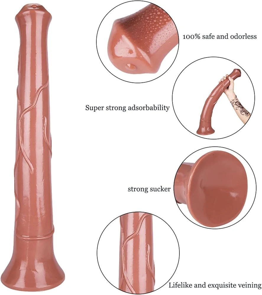 Faak 16 inch Long Anal Dildo Strong Suction Cup - image 19