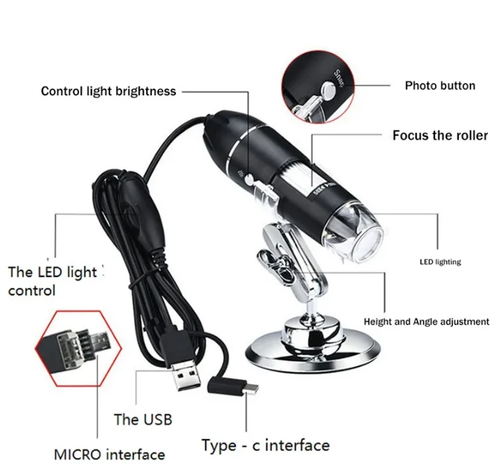 Generic 1600X Digital Microscope Camera