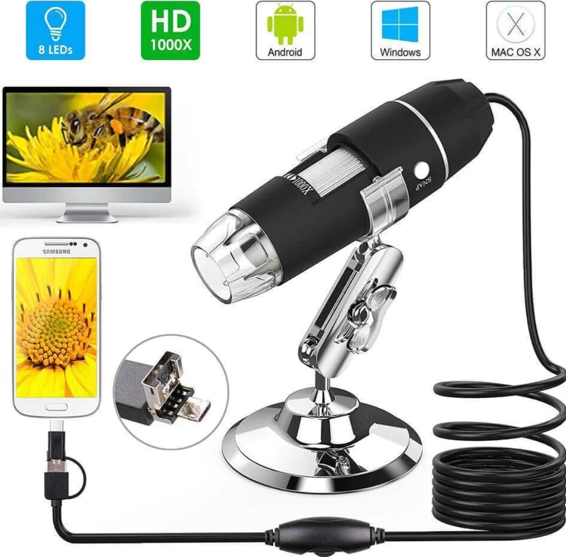 Generic 1600X Digital Microscope Camera - image 2