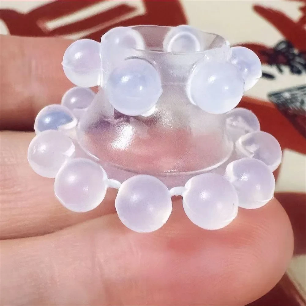 Generic 18-Bead Cock Ring for Male Delay & Clitoral Stim.