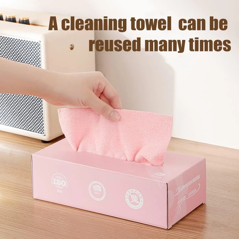 Generic Disposable Microfiber Cloth Super Absorbent 20pcs - image 2