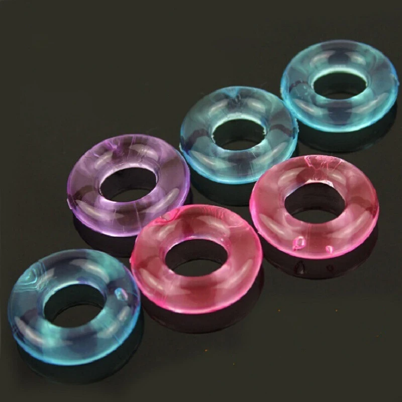 Generic 2Pcs Silicone Penis Ring Set Ejaculation Delay - image 4