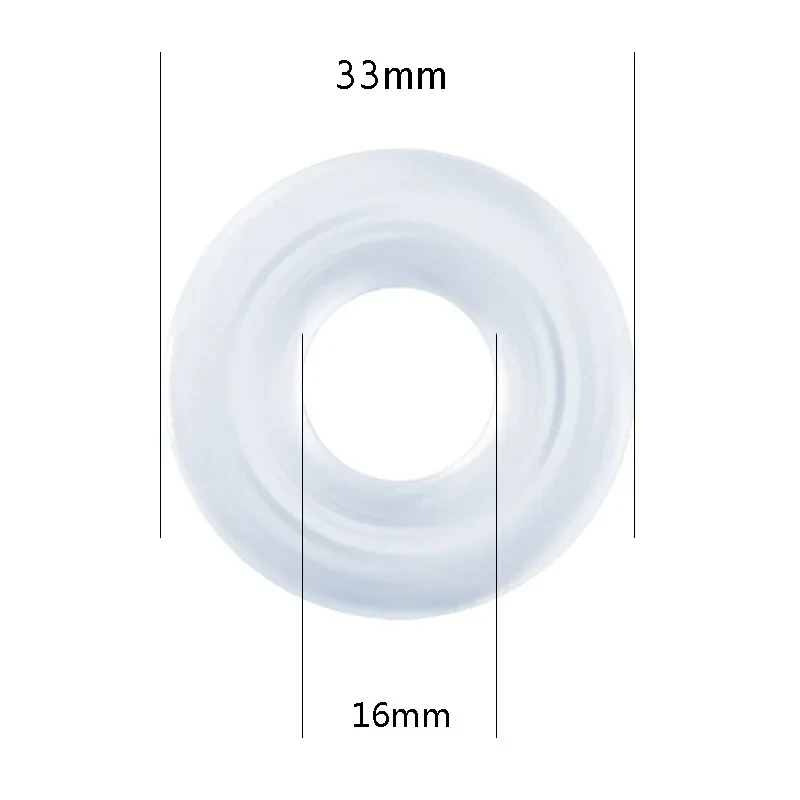 Generic 2Pcs Silicone Penis Ring Set Ejaculation Delay - image 8