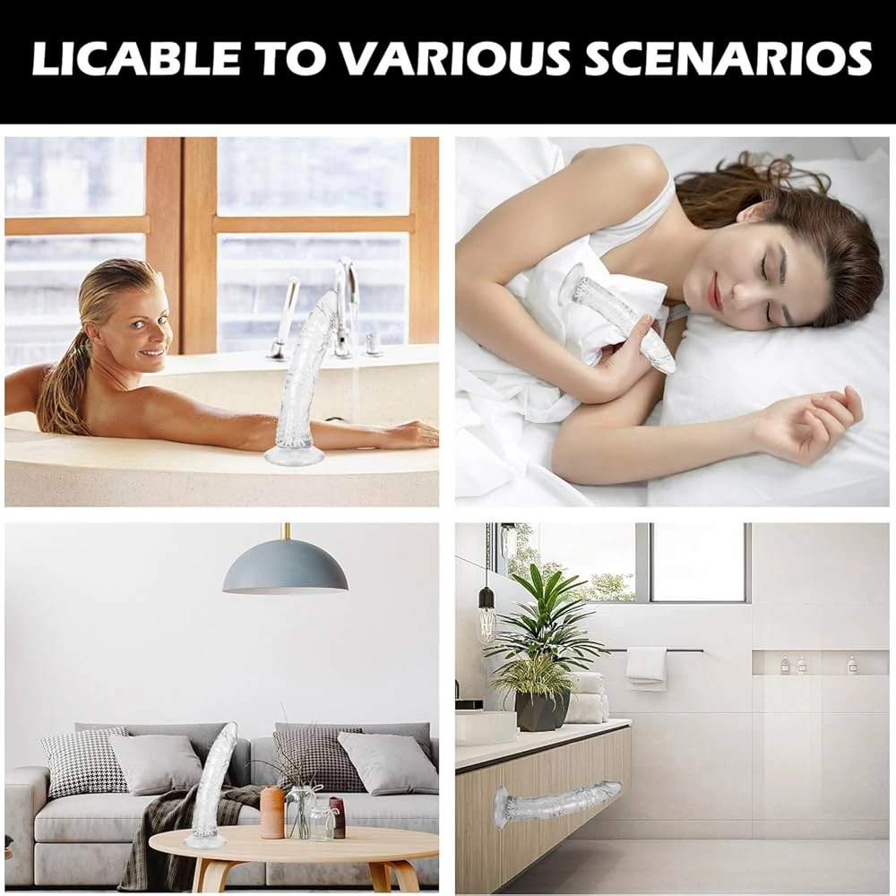 8 inch Realistic Strong Suction Cup bildo - image 15