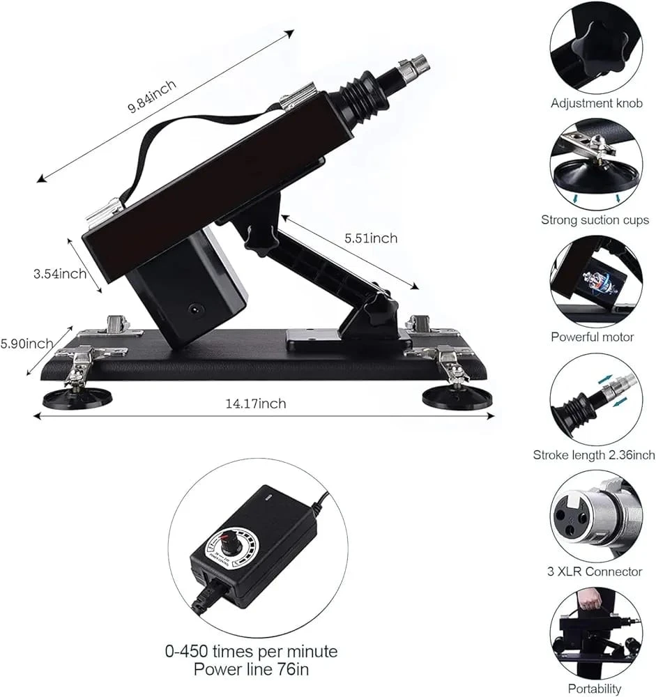 Adjustable thrusting up down Auto Sex Machine sex toy - image 4