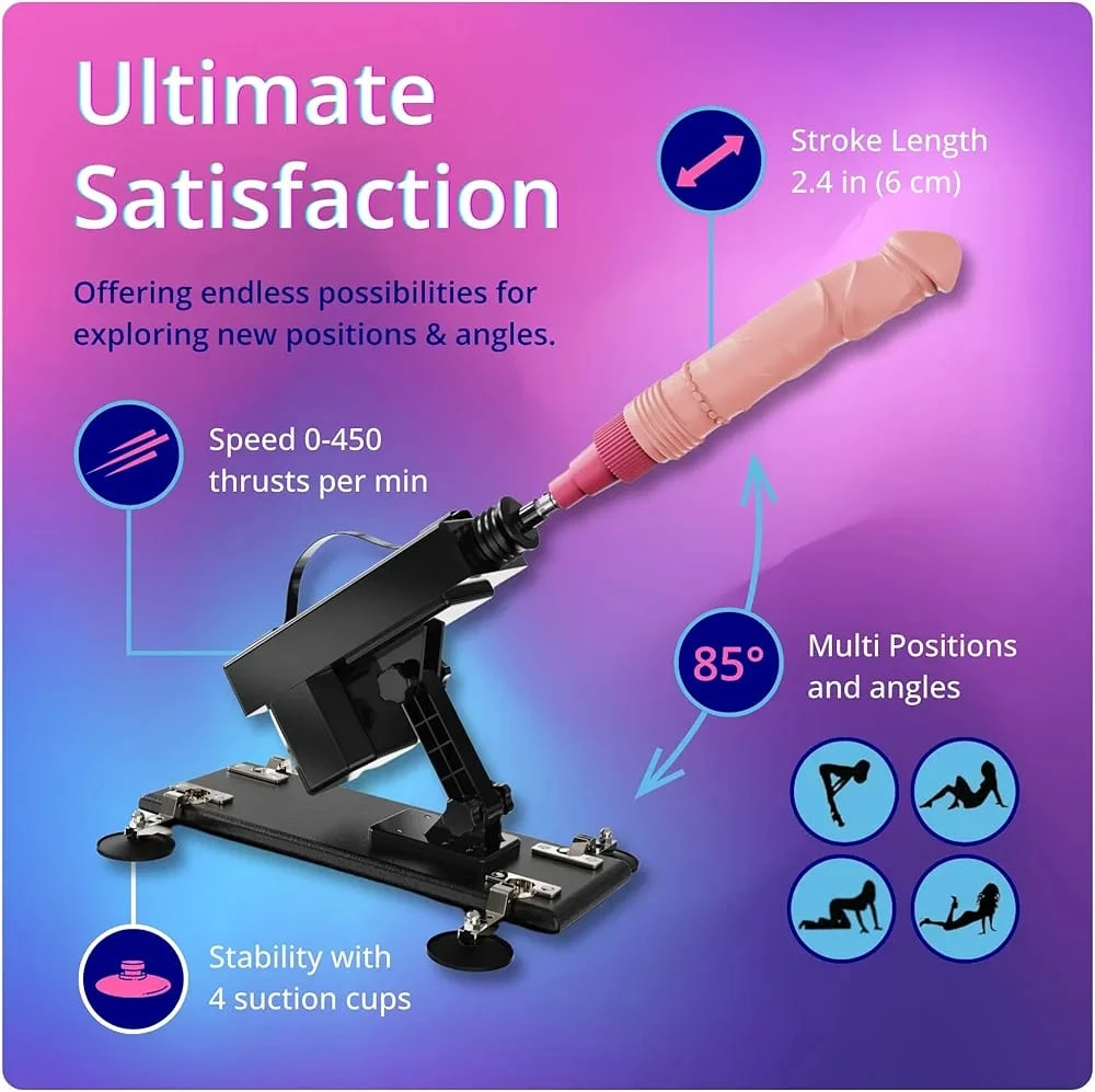 Adjustable thrusting up down Auto Sex Machine sex toy - image 7