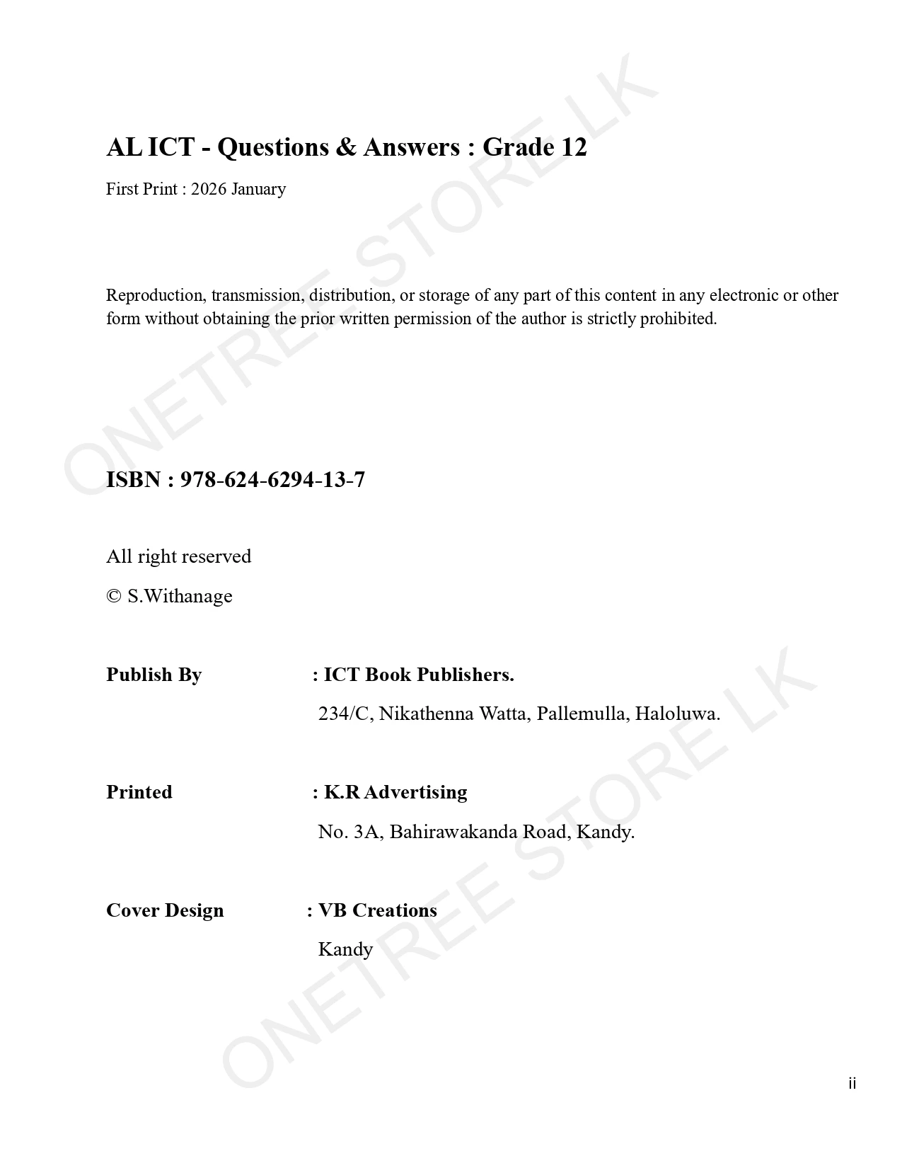 S.Withanage A/L ICT Question (2026) English Grade 12 - image 3