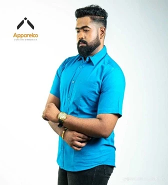 Apparelco Cotton Linen Shirts Regular Collar