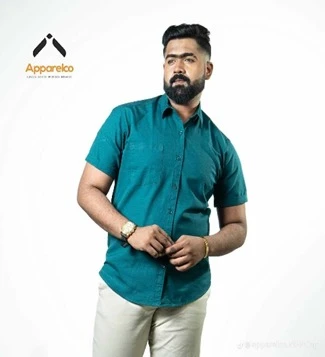 Apparelco Cotton Linen Shirts Regular Collar - image 3