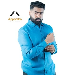 Apparelco Long Sleeve Linen Shirts Enzyme Washed - image 4