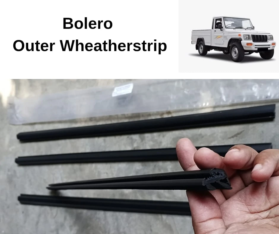 Bolero Cab Door Window Outer Garnish Weather-strip
