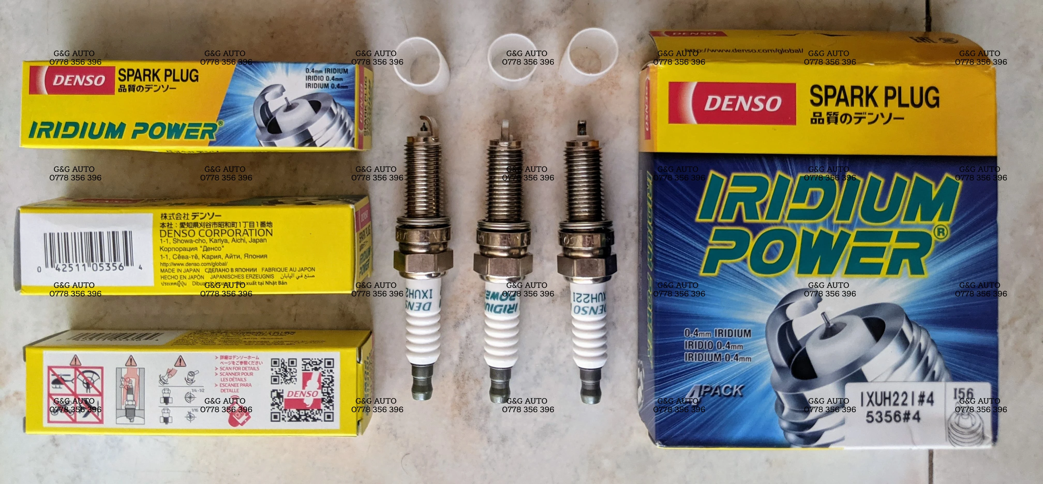 DENSO IXUH22I Iridium Spark Plugs