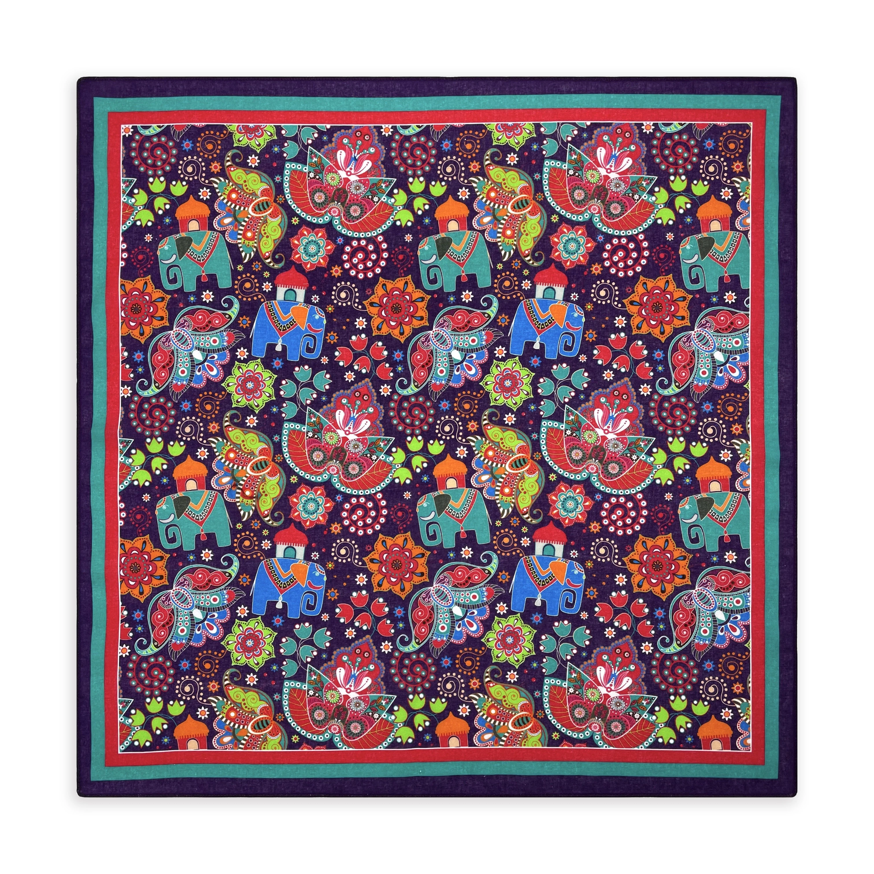 Generic Majesty Bandana Ornate Elephant Design