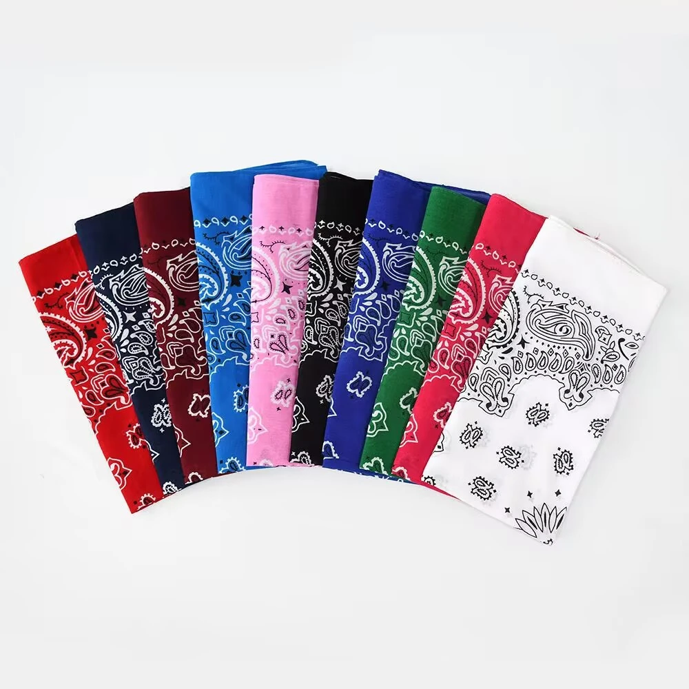 Fashion Bandana Scarf 100% Cotton, 55cm - image 5