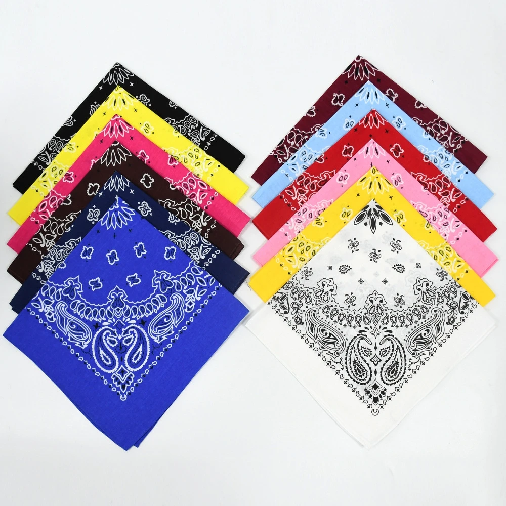 Fashion Bandana Scarf 100% Cotton, 55cm - image 7