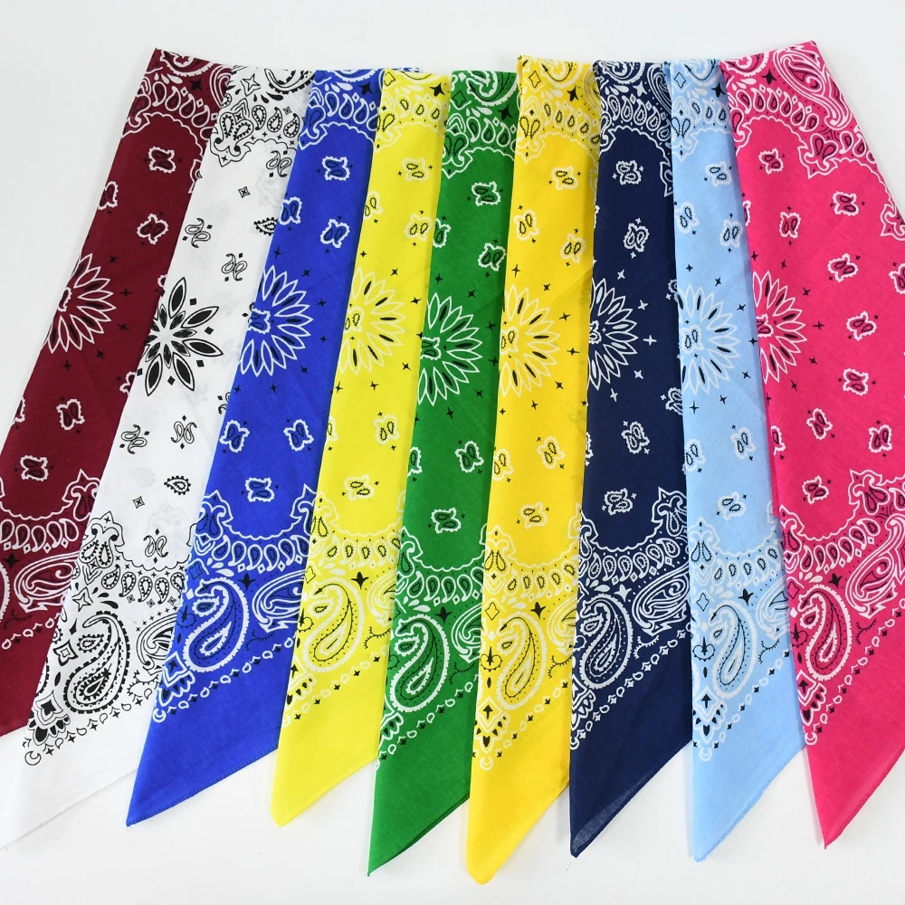 Fashion Bandana Scarf 100% Cotton, 55cm - image 6