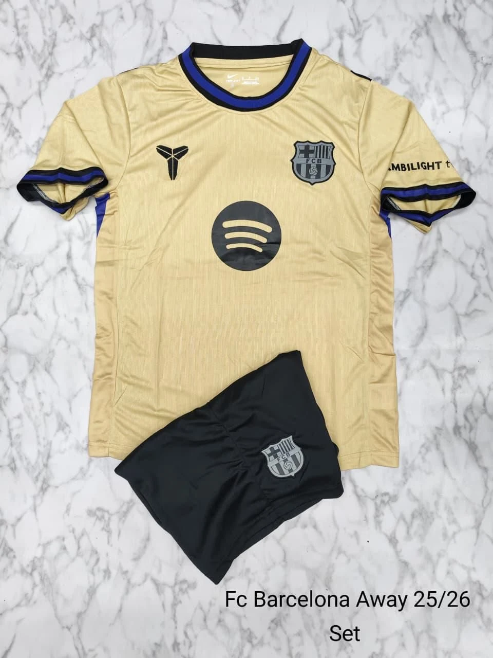 FC Barcelona Away Jersey Full Set 2025/26
