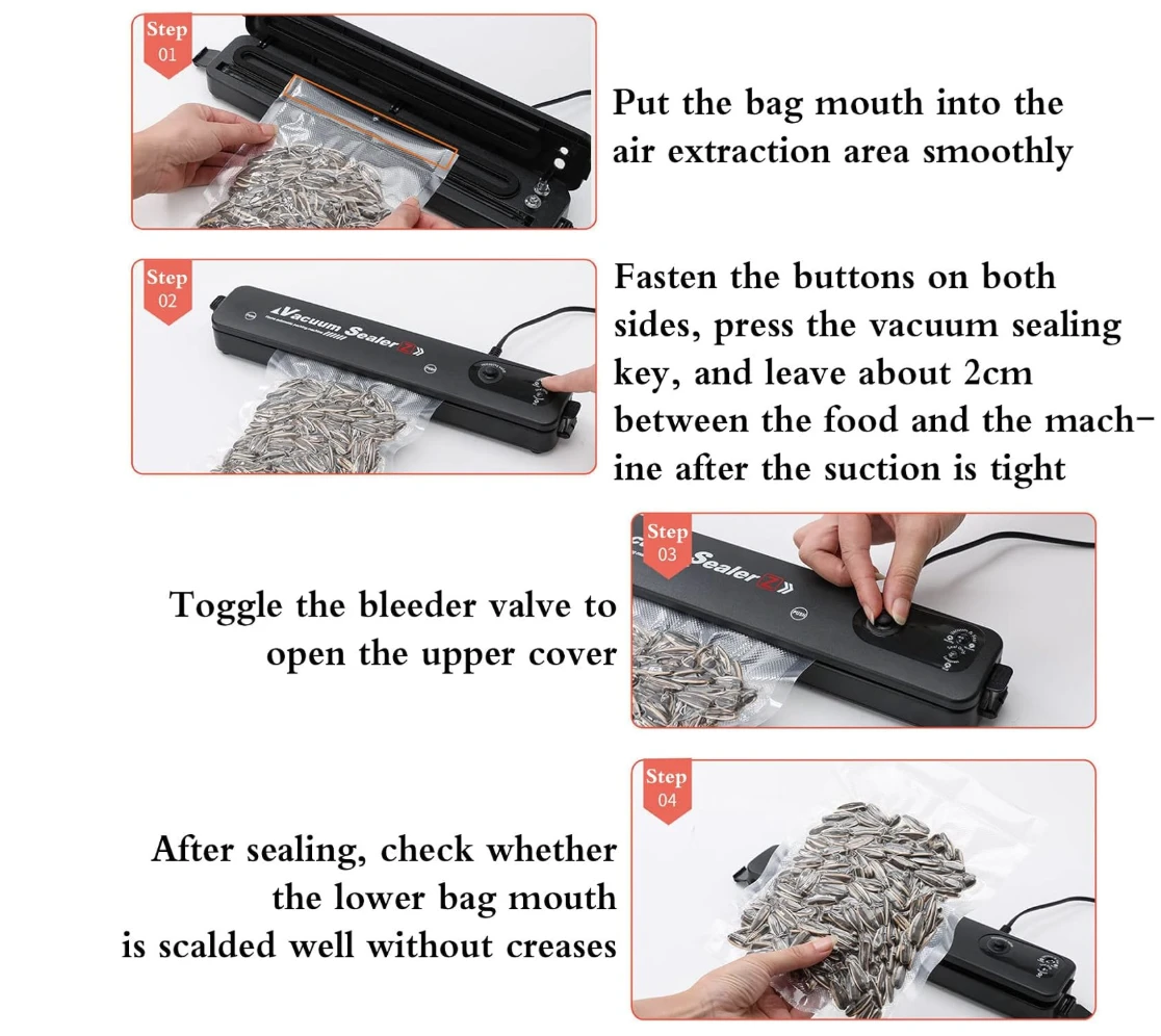 Generic Food Storage Sealer Vacuum Machine - image 6