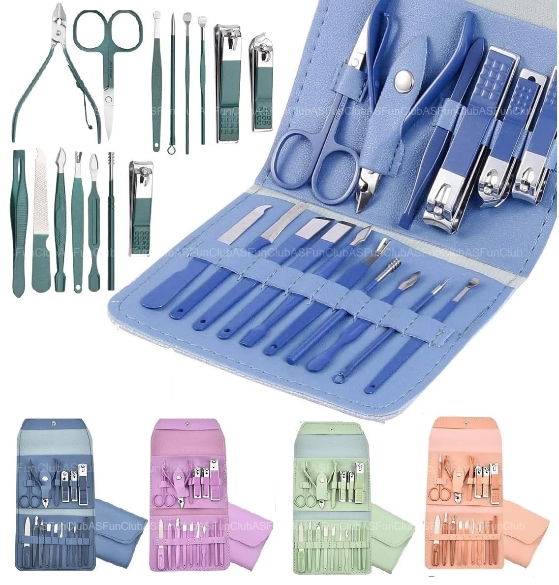 Generic 16 pcs Nail Clippers Manicure Sets