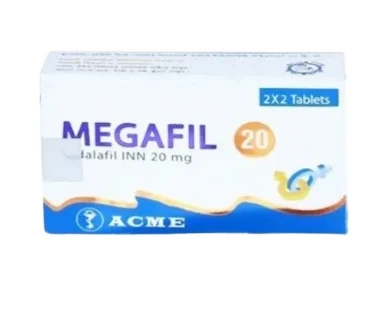 MEGAFIL 20mg Tadalafil Film-Coated 10 Tablets (BOX) - image 3
