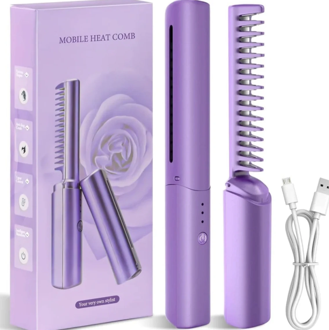 Generic Mobile Heat Comb Rechargeable