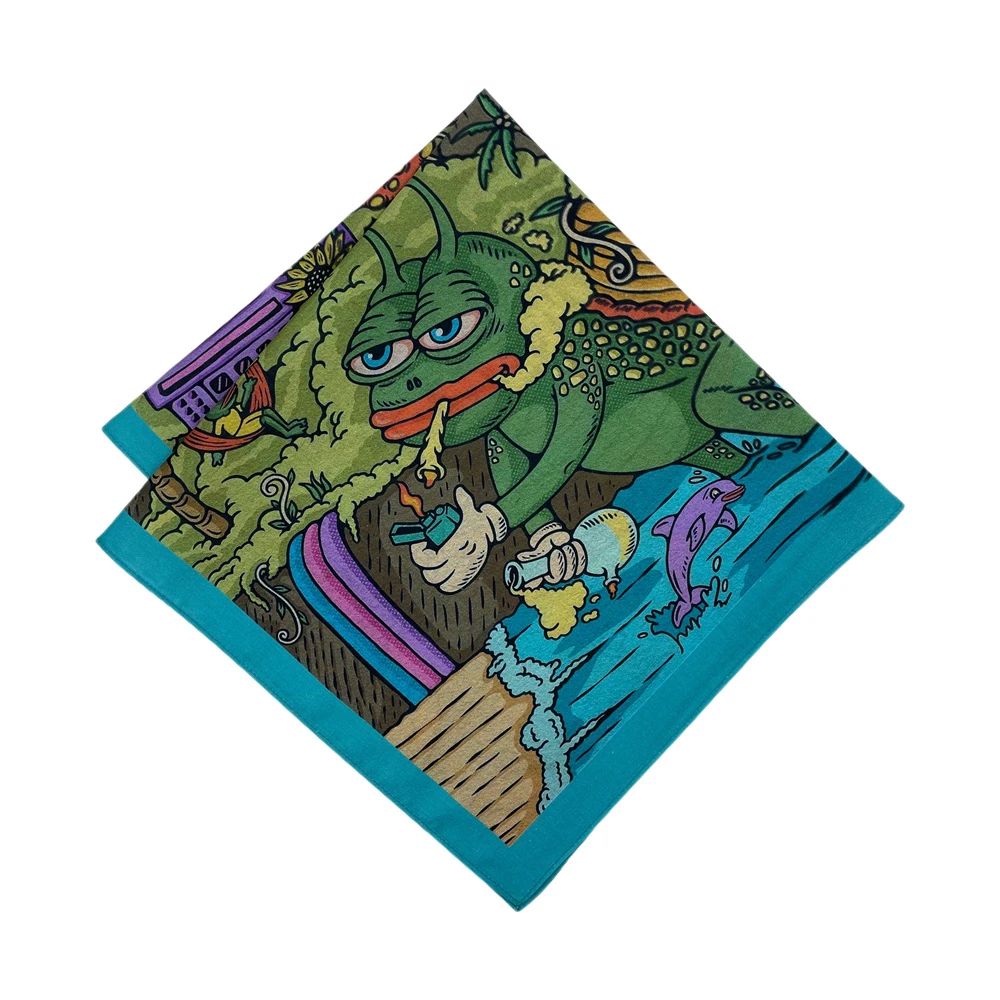 PEPEWOOD Bandana Frog Design - image 2