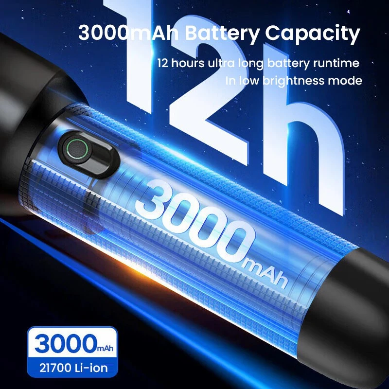 Philips SFL1403 Rechargeable LED Torch with Zoom - image 7