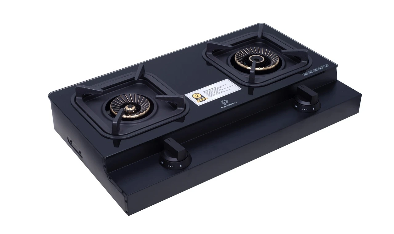 Puresonic PS-TGDB71035 Tempered Glass Gas Stove