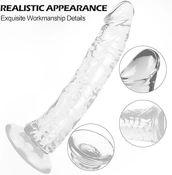 Generic Strap on Belt 8 Inch Realistic Dildo Sex Toy - image 14