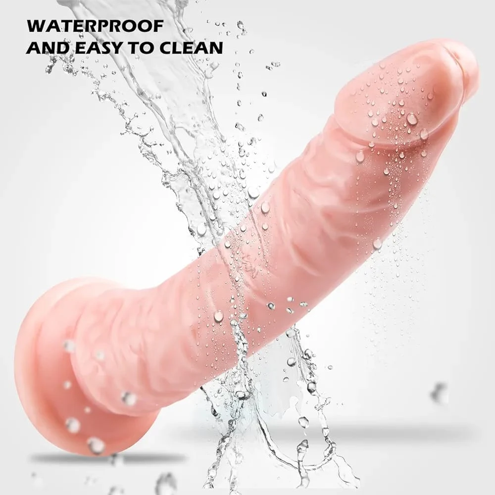Generic Strap on Belt 8 Inch Realistic Dildo Sex Toy - image 12