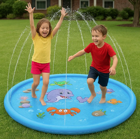 Alivio Sprinkler Pad Inflatable Splash Play Mat Outdoor - image 8