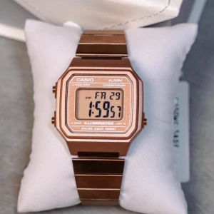 Casio B650WC-5ADF Women's Rose Gold Digital Watch
