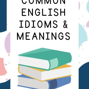 Generic English Idioms Ebook with Clear Meanings