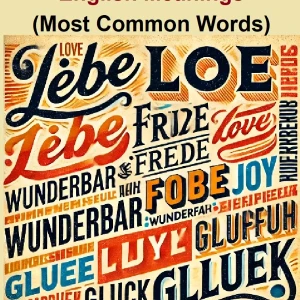 Generic German English Ebook Vocabulary Learning
