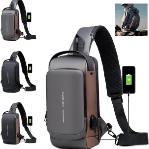 Generic Shoulder Bag Multifunction Anti-theft USB
