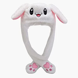 Generic Huggable Bunny Hat Moving Ears