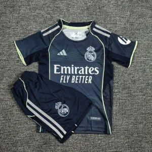 Adidas Real Madrid Away 25/26 Full Set Embroided Badges