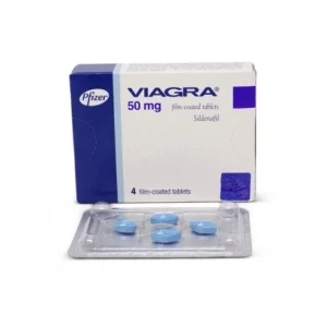 VIAGRA 50mg 4Tablets (BOX) Sildenafil Citrate