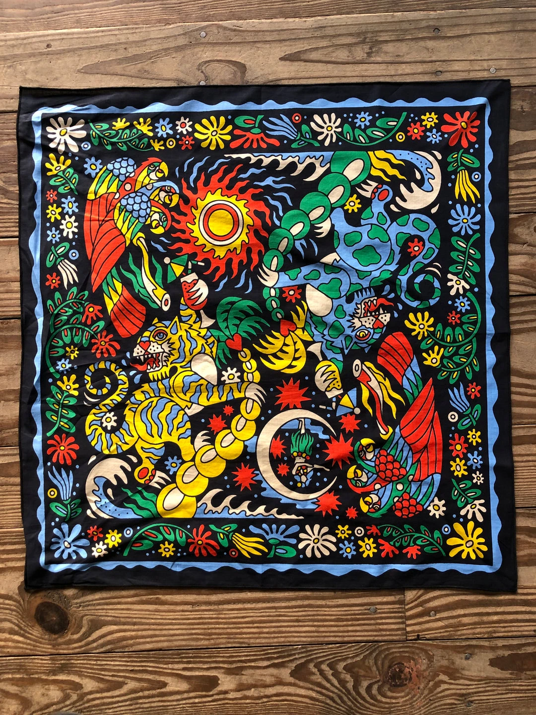 Tropical Fury Hurricane Bandana Vibrant Design - image 8