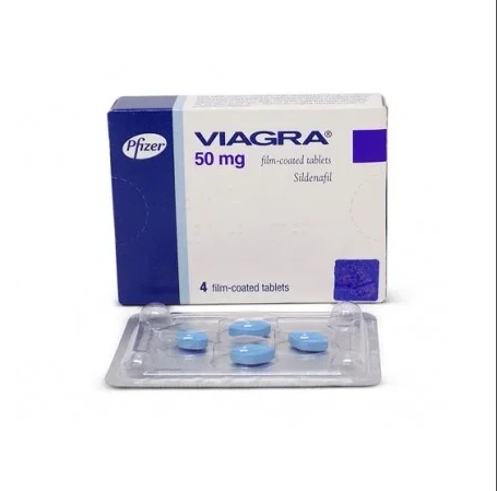 VIAGRA 50mg 4Tablets (BOX) Sildenafil Citrate