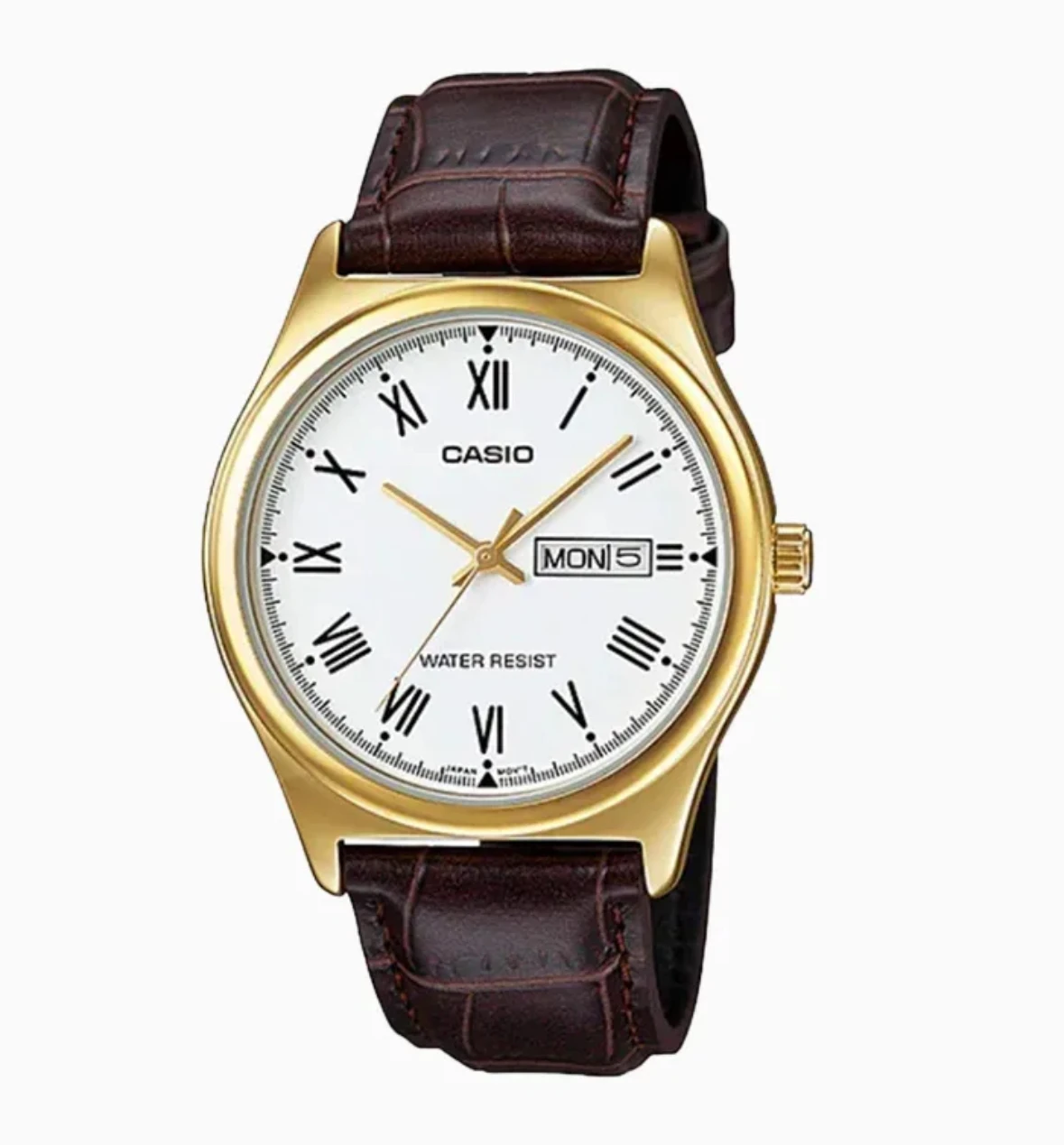 Generic MTPV006GL-7B Vintage Boys Fashion Watch