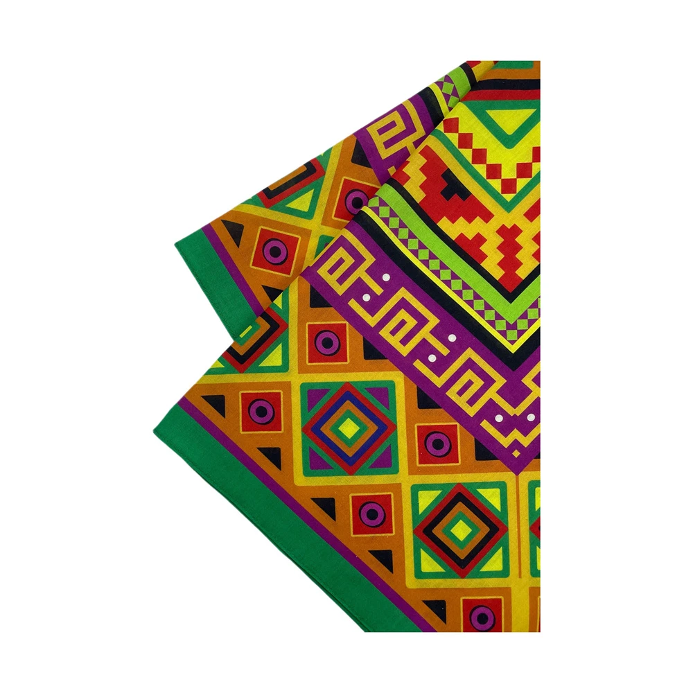 Vivid GeoHarmony Bandana Geometric Design - image 5