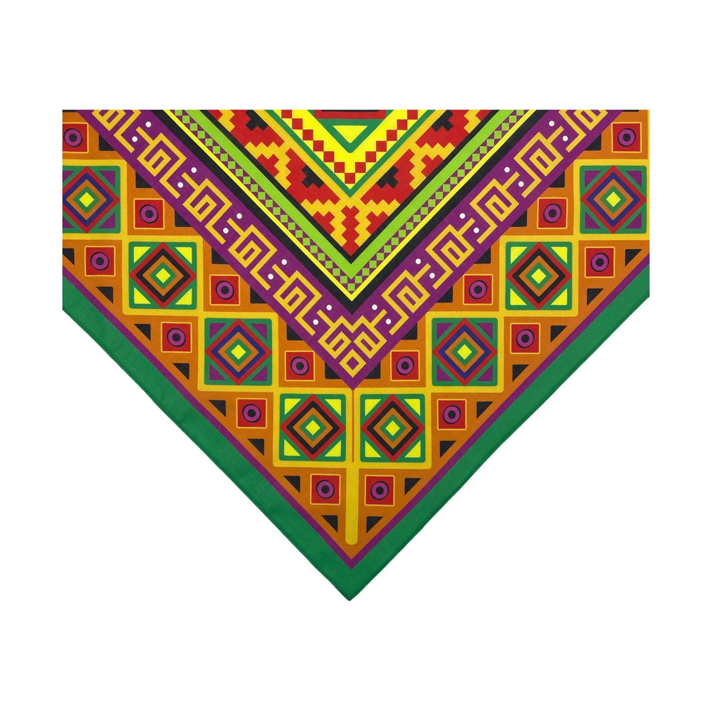Vivid GeoHarmony Bandana Geometric Design - image 4