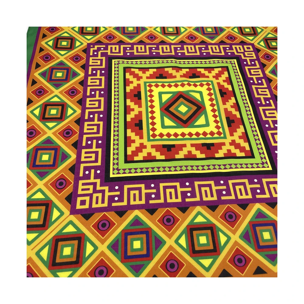 Vivid GeoHarmony Bandana Geometric Design - image 2