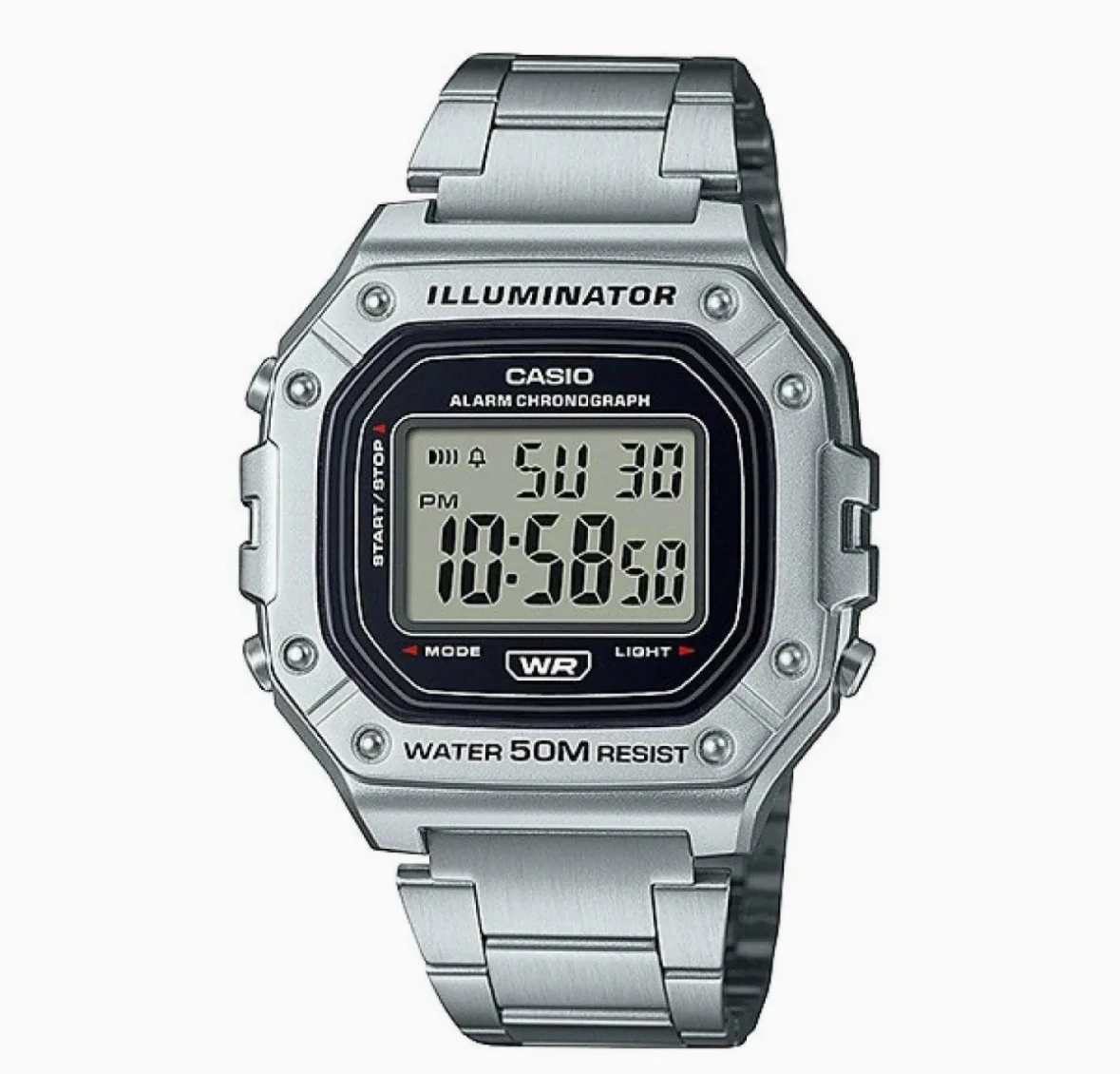 Generic W-218HD-1AV Digital Boys Watch