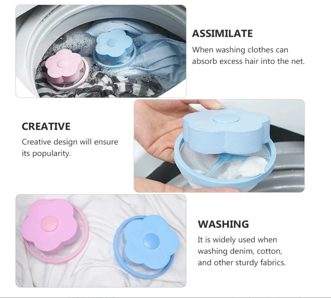 Generic Washing Machine Floating Fur Filter Bag - image 3